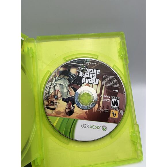 Grand Theft Auto V (Microsoft Xbox 360, 2013) With Manual - Tested - Picture 6 of 7